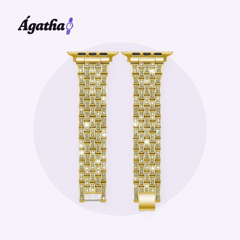 Pulseiras Diamond com strass